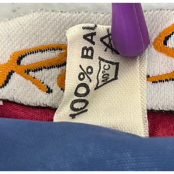 REIS Wearable Art Fruit Pleated A-Line Skirt Women's S Colorful Zip Pocket Lined - Picture 4 of 5